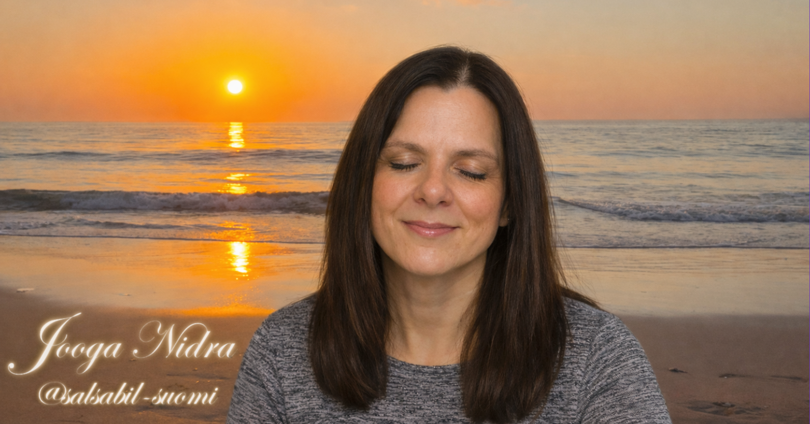 Jooga Nidra -harjoitus makuuasennossa. Jooga Nidra -harjoitus makuuasennossa.